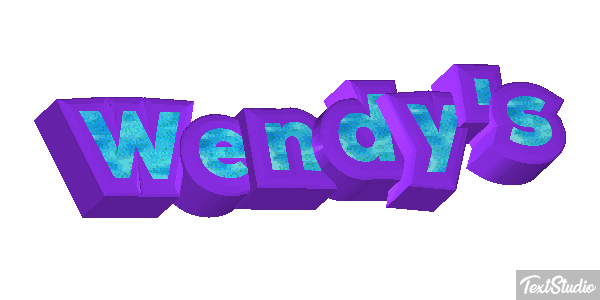 Wendy's Efeito do texto