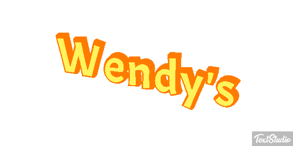Wendy's Efeito do texto