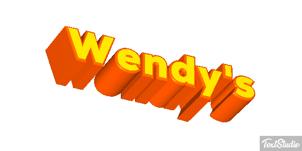 Wendy's Efeito do texto