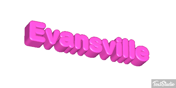 Evansville Effetto testo