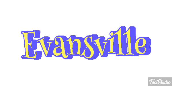 Evansville Effetto testo