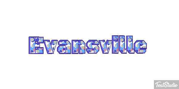 Evansville Effetto testo