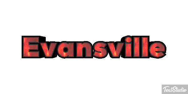 Evansville Effetto testo