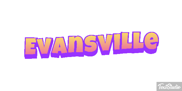 Evansville Effetto testo