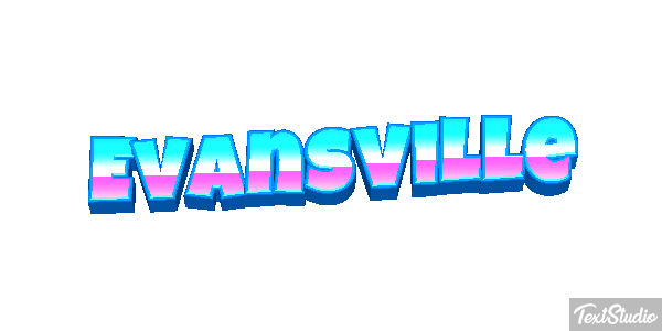 Evansville Effetto testo