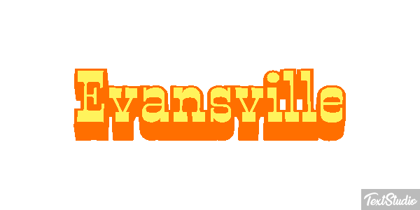 Evansville Effetto testo