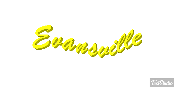 Evansville Effetto testo