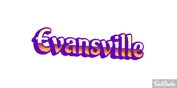 Evansville Effetto testo