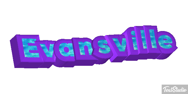 Evansville Effetto testo