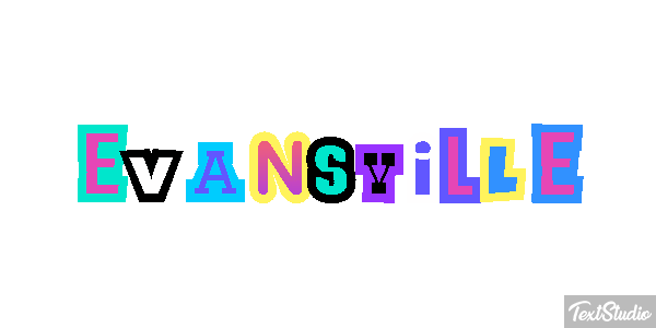 Evansville Effetto testo