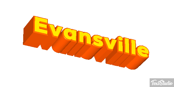 Evansville Effetto testo