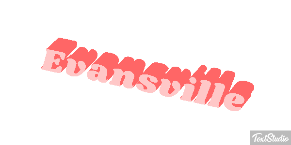 Evansville Effetto testo