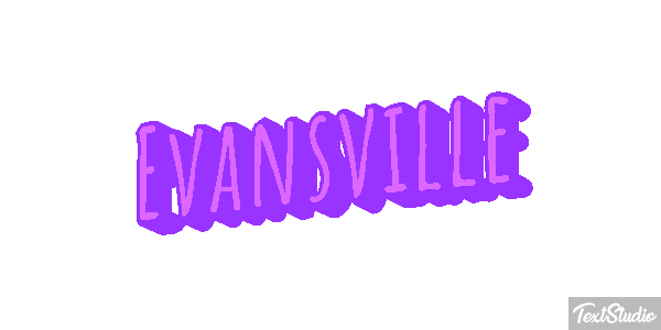 Evansville Effetto testo
