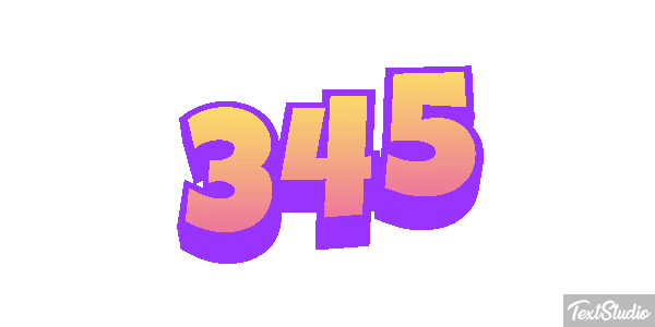 345 Effetto testo