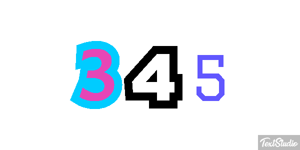 345 Effetto testo