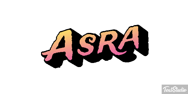 Asra Effetto testo