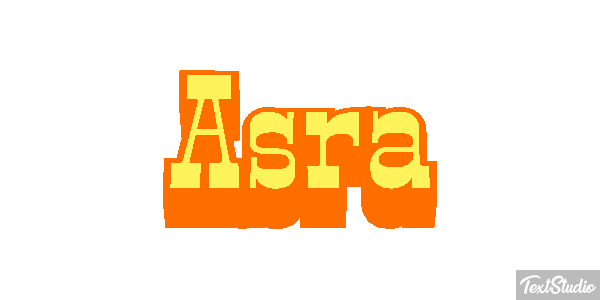 Asra Effetto testo