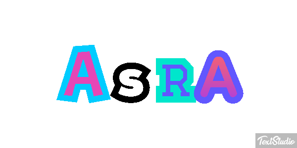 Asra Effetto testo