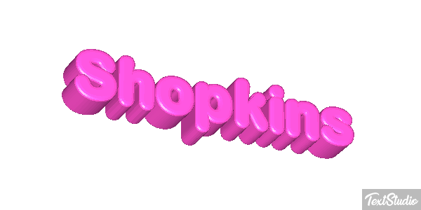 Shopkins Effet de texte