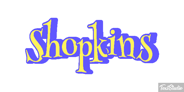 Shopkins Effet de texte