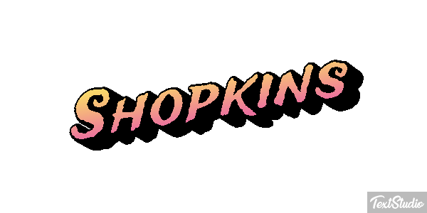 Shopkins Effet de texte