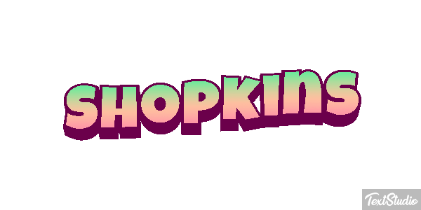 Shopkins Effet de texte