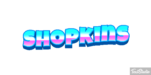 Shopkins Effet de texte