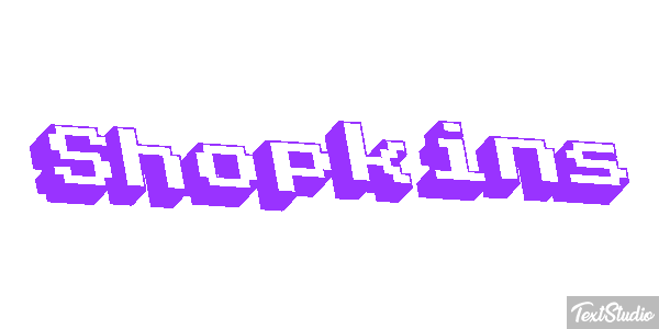 Shopkins Effet de texte