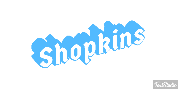 Shopkins Effet de texte