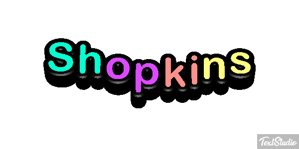 Shopkins Effet de texte