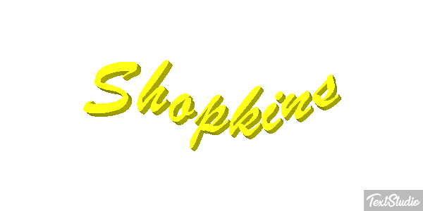 Shopkins Effet de texte