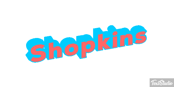 Shopkins Effet de texte