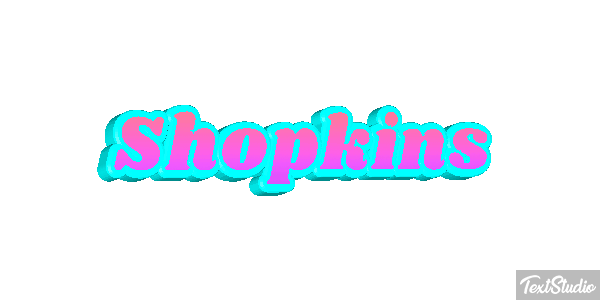 Shopkins Effet de texte