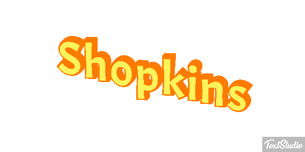 Shopkins Effet de texte