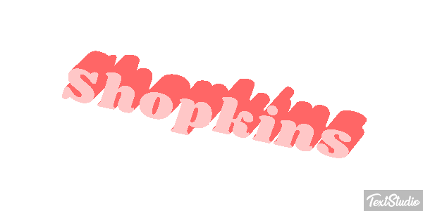 Shopkins Effet de texte