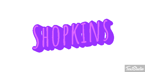 Shopkins Effet de texte