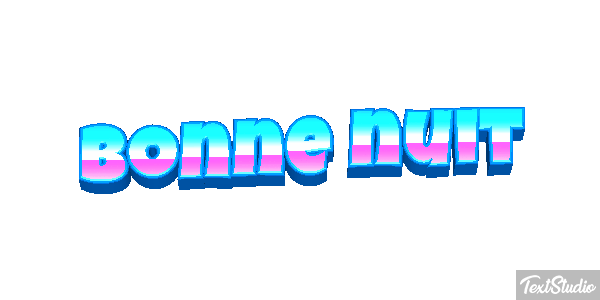 Bonne nuit Effetto testo
