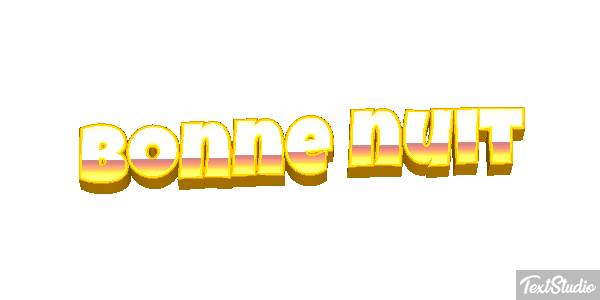 Bonne nuit Effetto testo