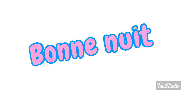 Bonne nuit Effetto testo