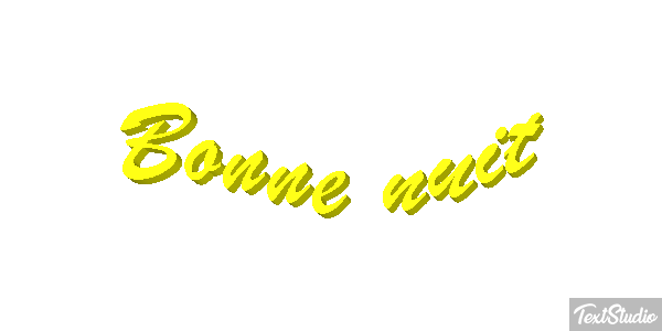 Bonne nuit Effetto testo