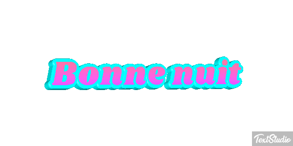 Bonne nuit Effetto testo