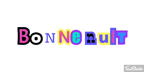 Bonne nuit Effetto testo