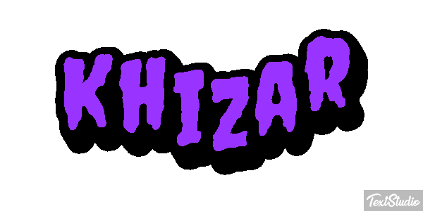 Khizar Text effect