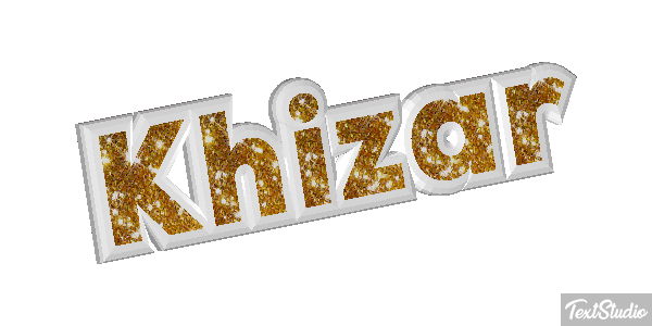 Khizar Text effect