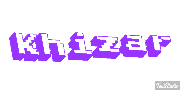 Khizar Text effect