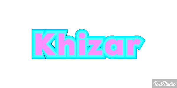 Khizar Text effect