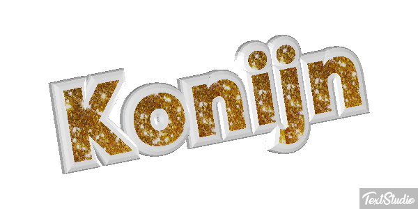 Konijn Tekst effect