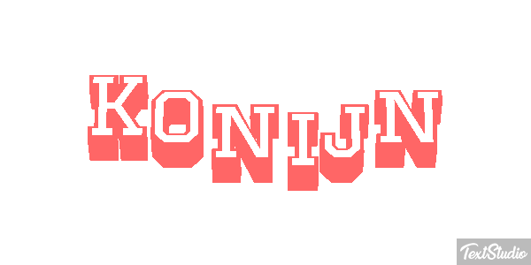 Konijn Tekst effect