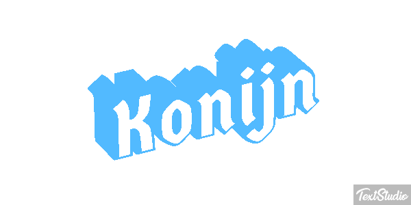 Konijn Tekst effect