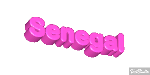 Senegal Effetto testo